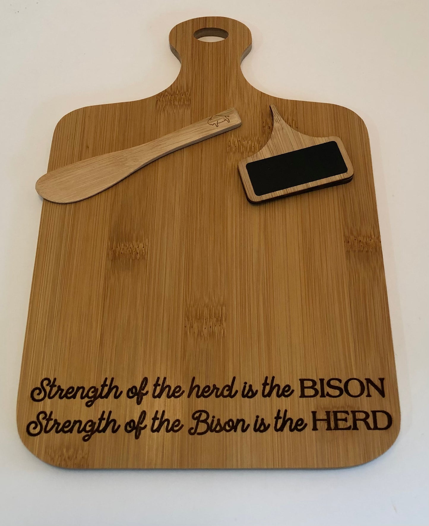 Strength of Bison Cheese Board