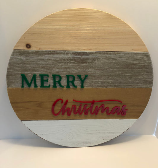 Merry Christmas Sign