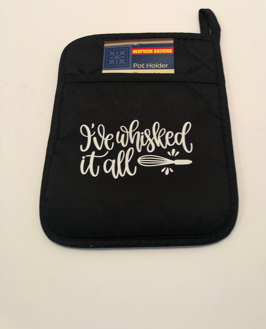 Whisked It All Pot Holder