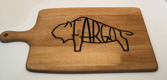 Fargo Bison Cutting Board
