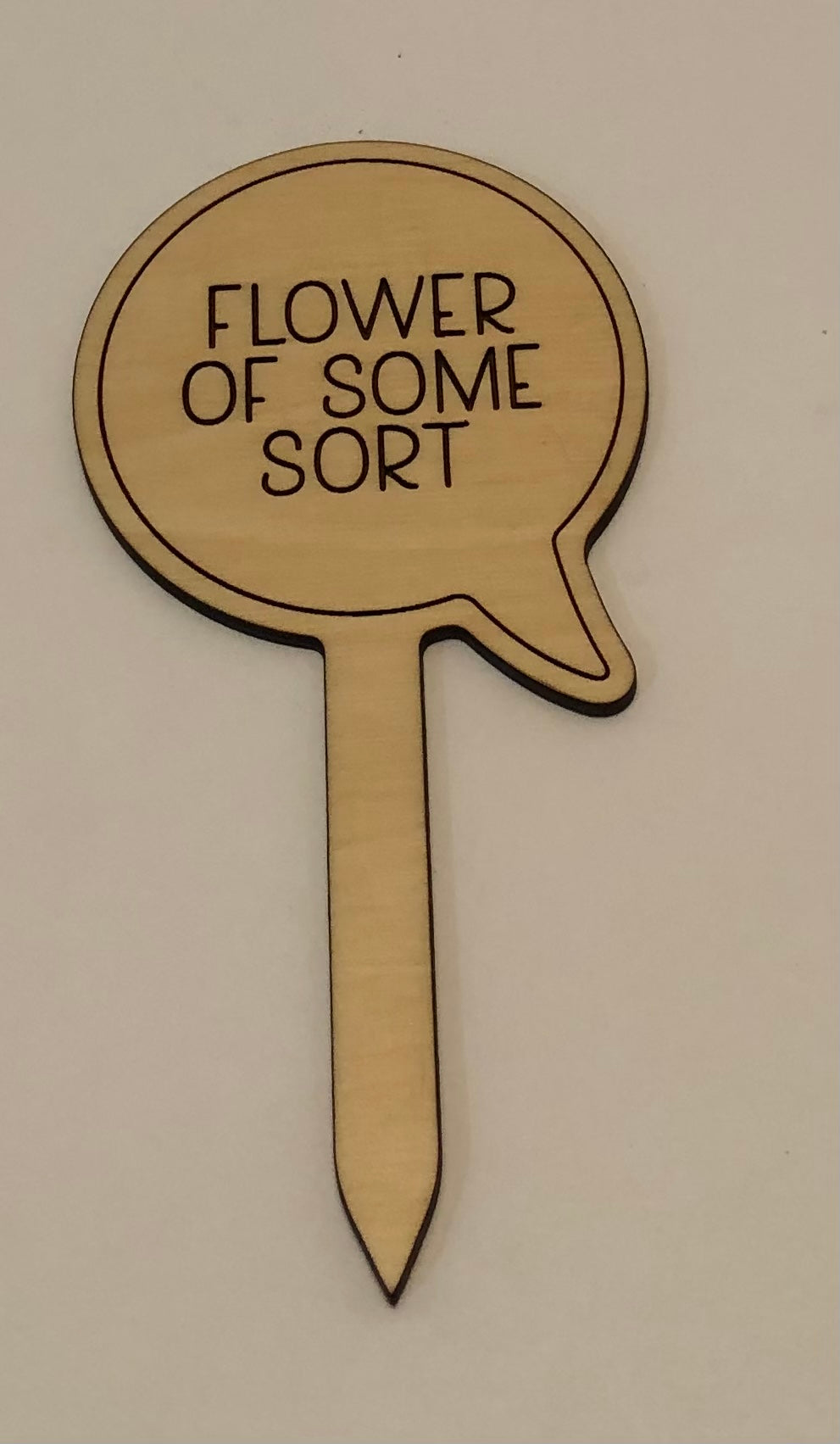 Flower of Some Sort Plant Stake