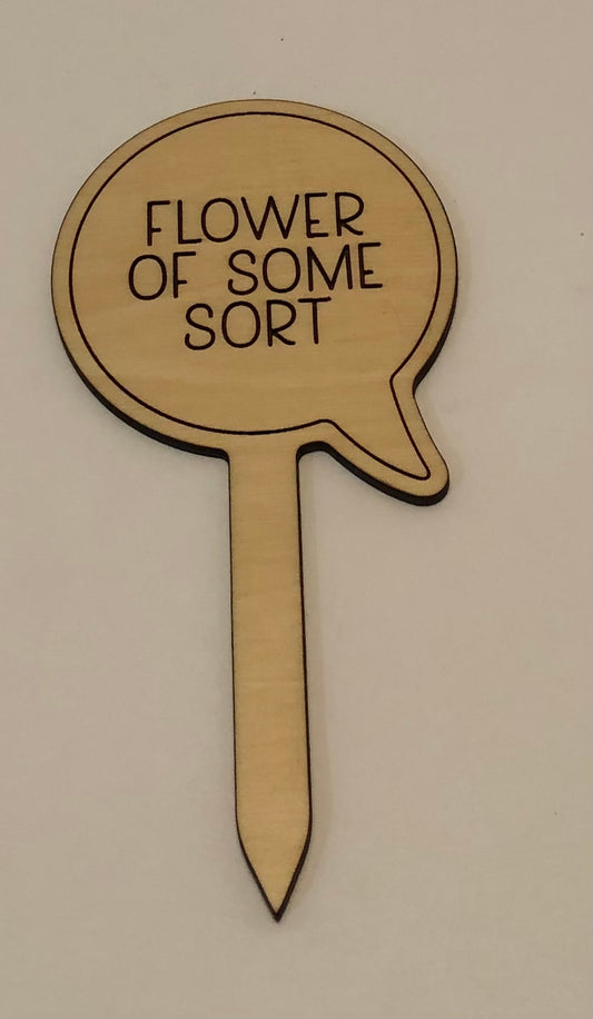 Flower of Some Sort Plant Stake