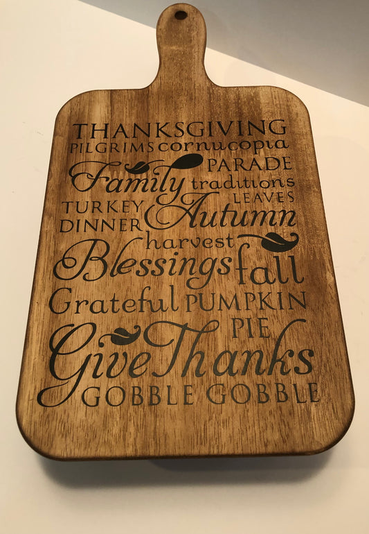 Thanksgiving Wood Riser