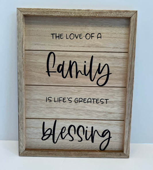 Family Sign