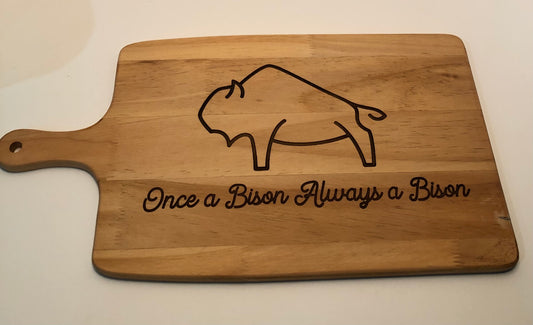 Once a Bison Cutting Board