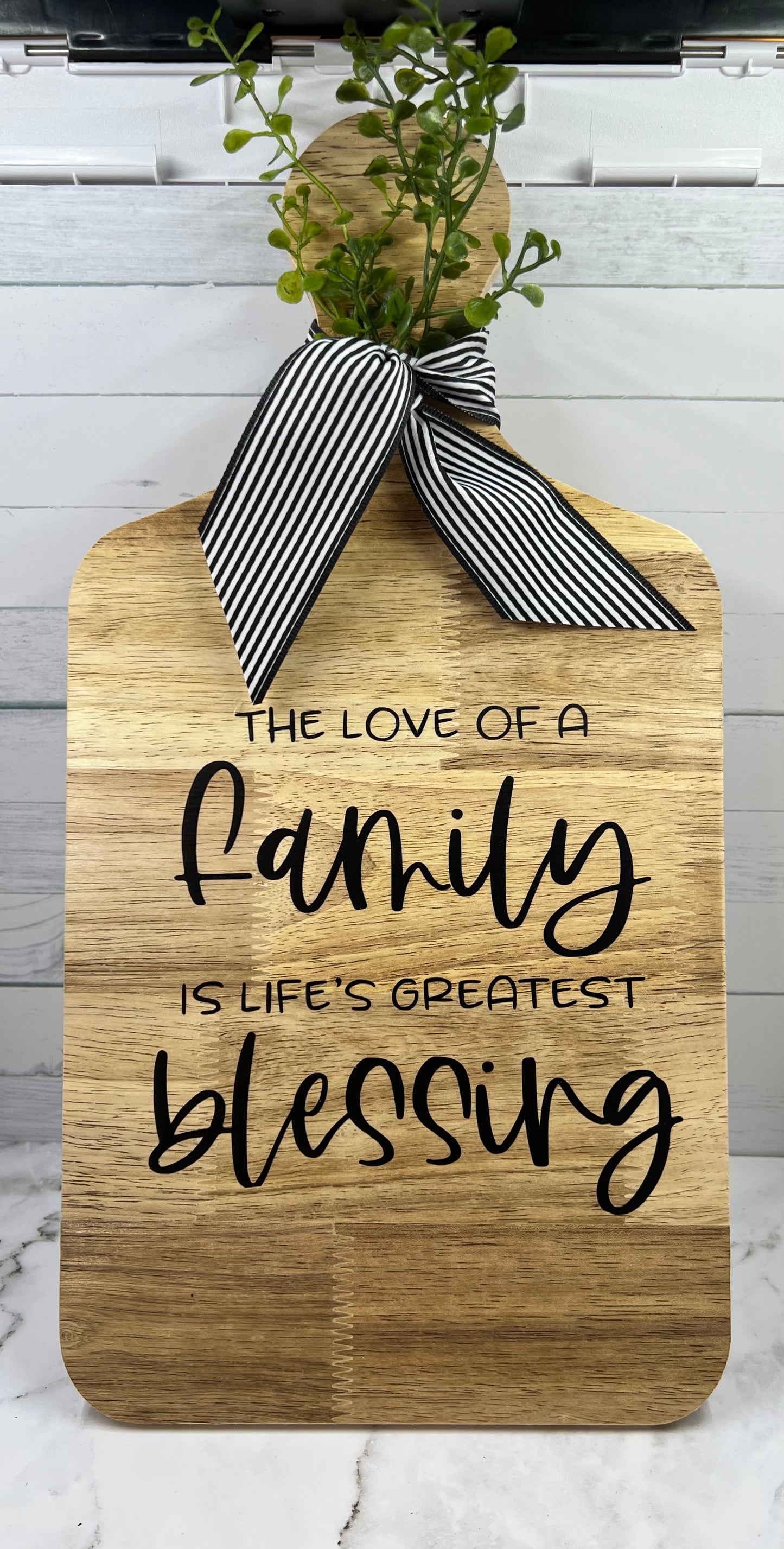 Family Blessing Paddle