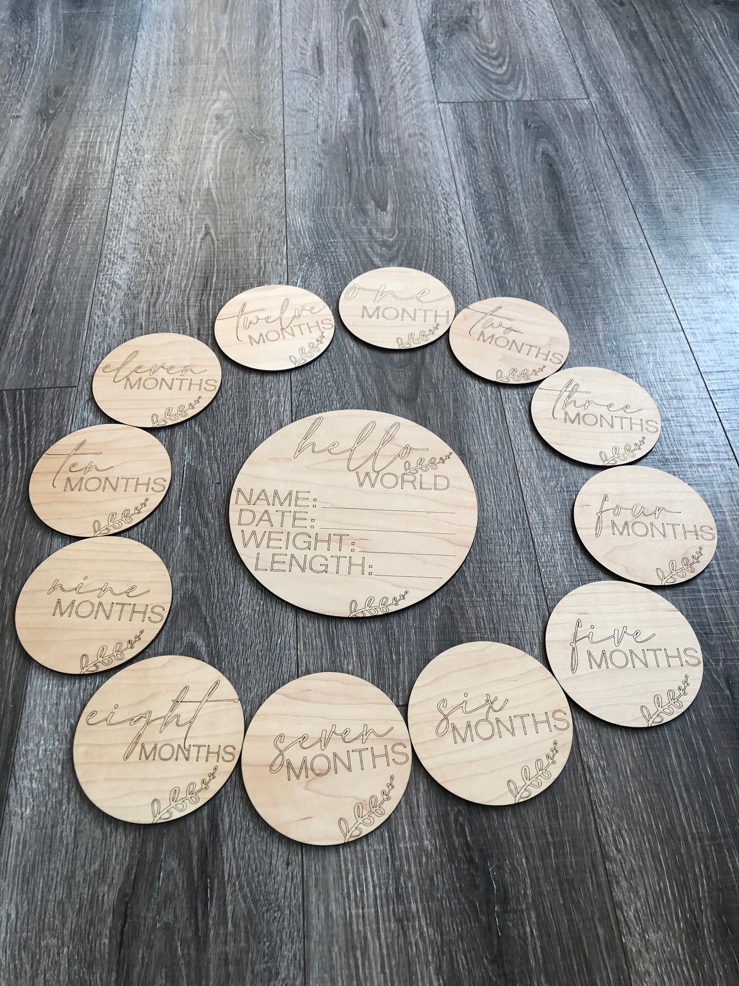Baby Milestone Rounds