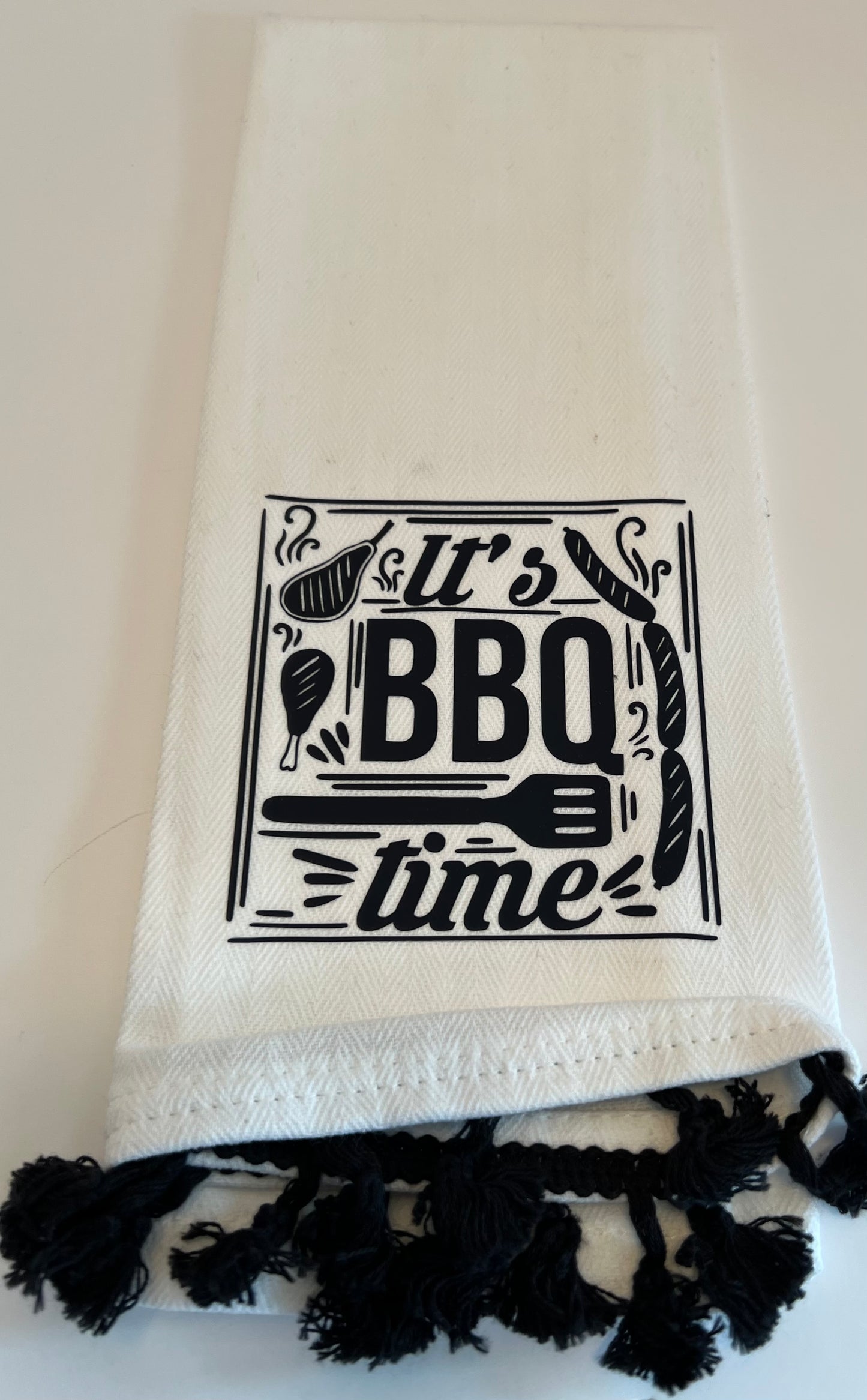 It’s BBQ Time Dish Towel
