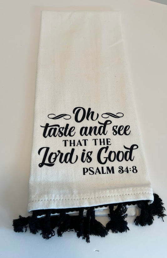 Lord is Good Dishtowel