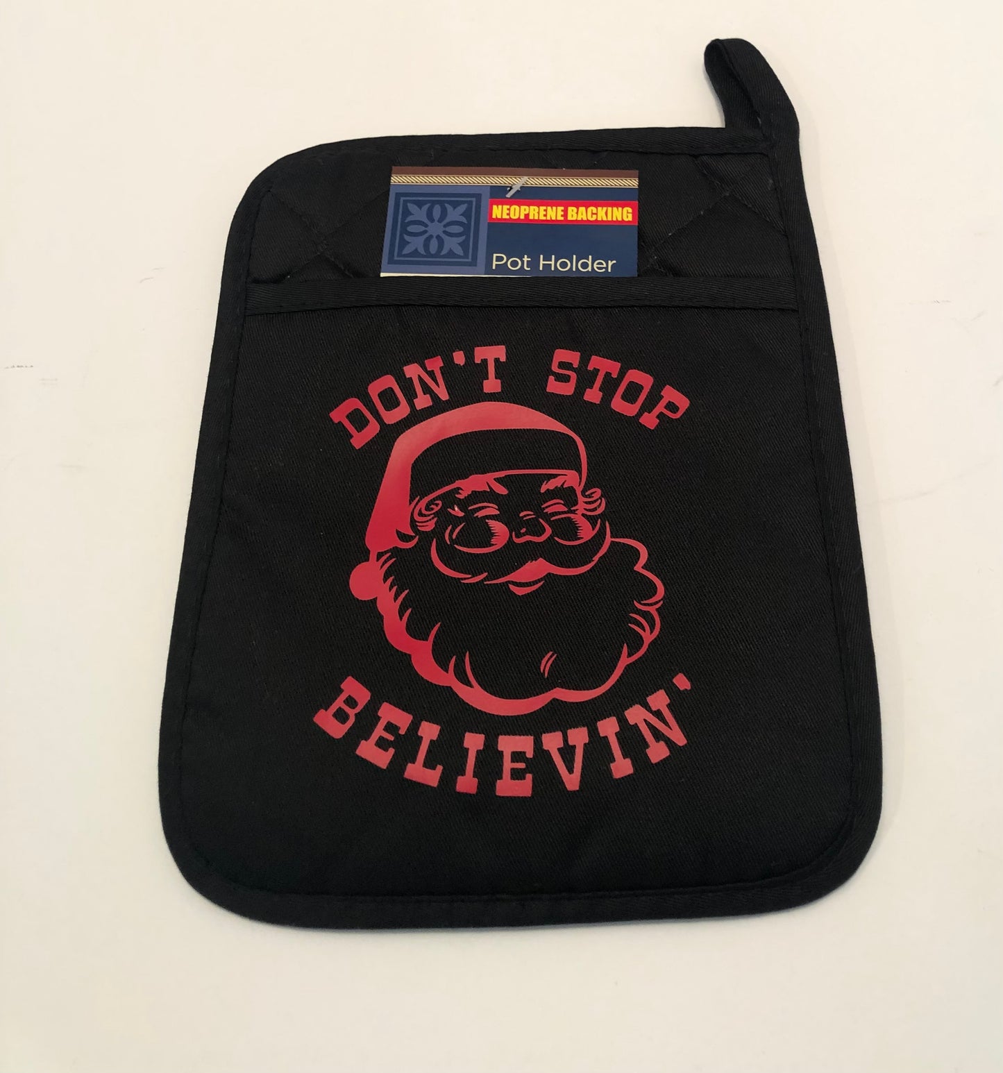 Believin Santa Pot Holder