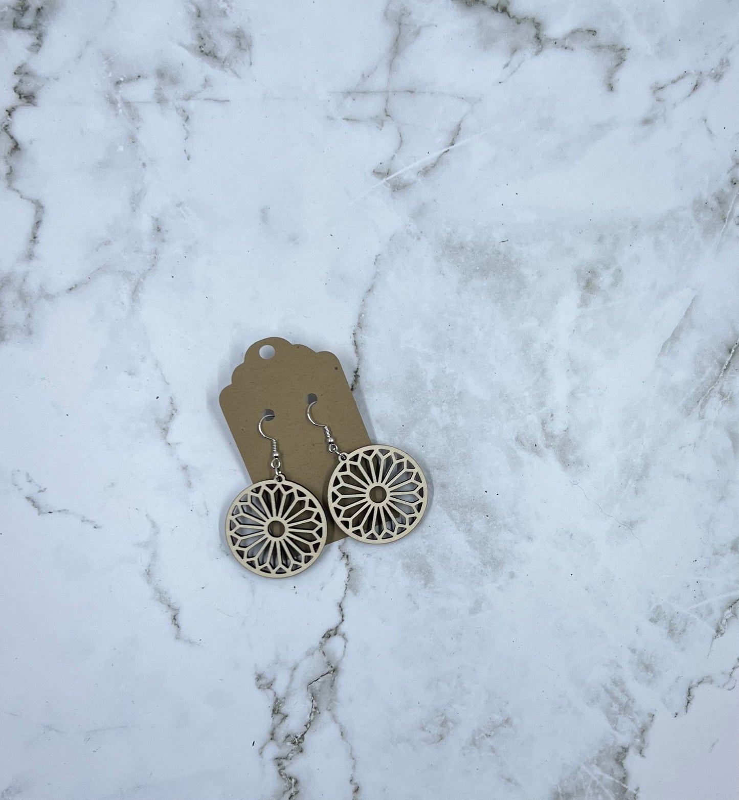 Floral Dangle Earring