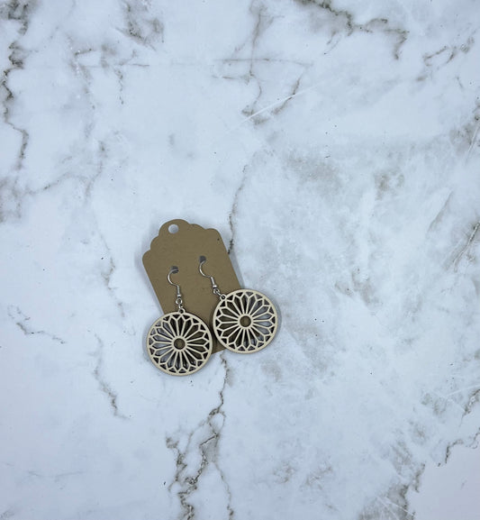 Floral Dangle Earring