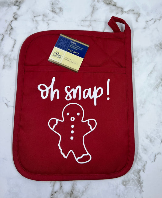 Oh Snap Potholder