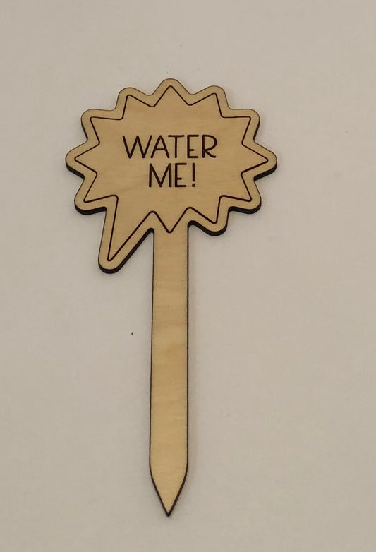 Water Me Plant Stake