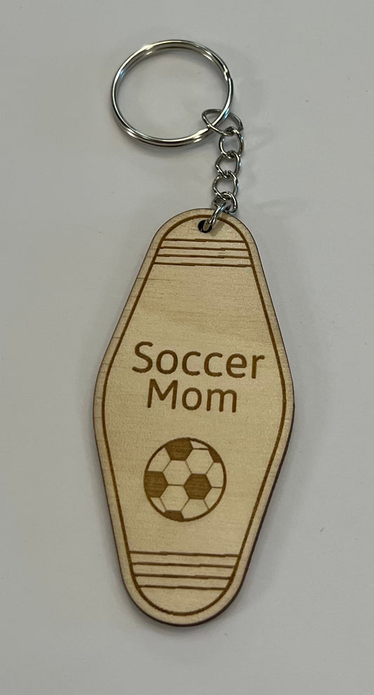 4” Soccer Mom Key Chain