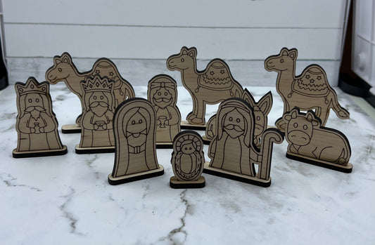 Nativity Paint Set