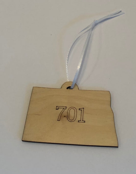 701 Etched Ornament