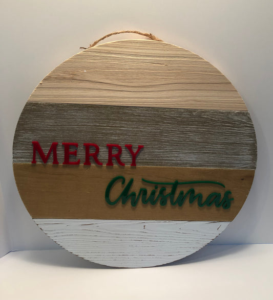 Merry Christmas Door Hanger