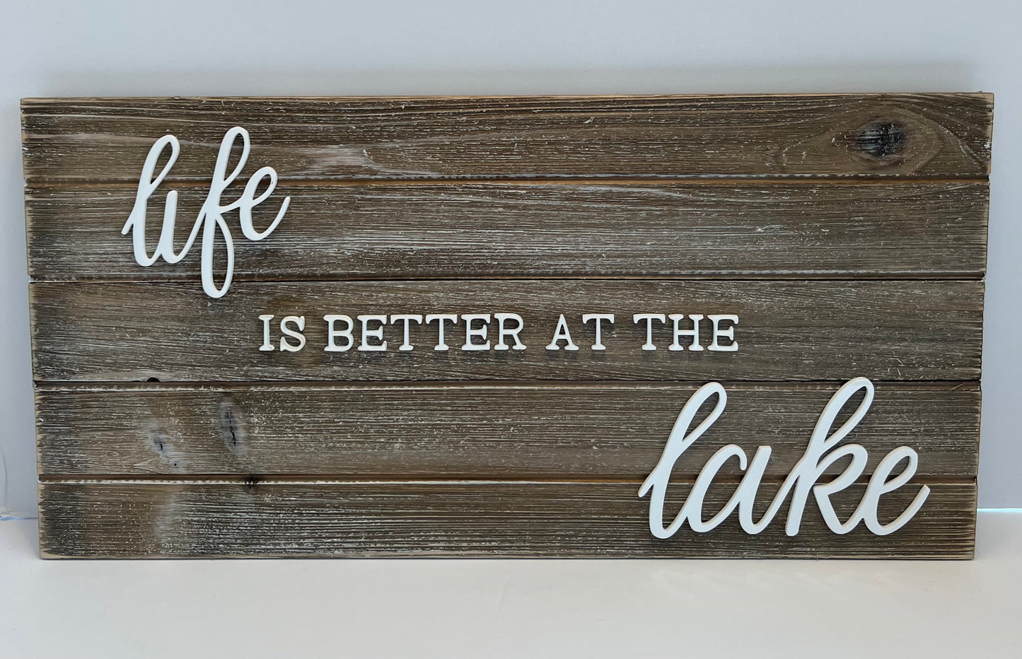Life Is Better At The Lake Sign