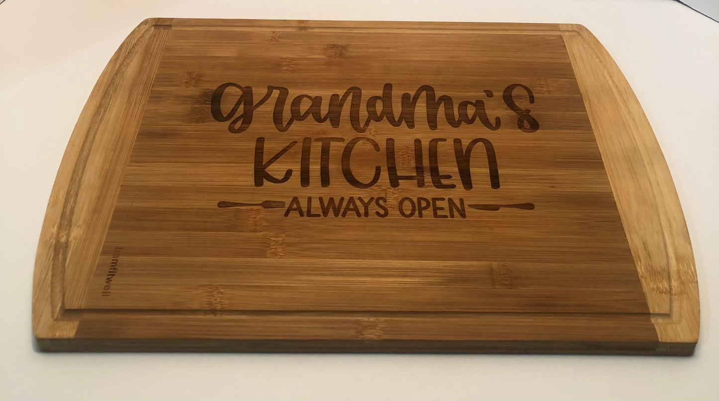 Grandmas Kitchen Cutting Board