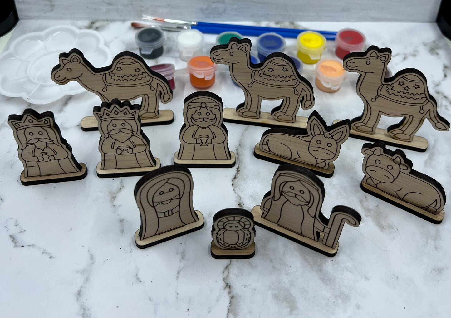 Nativity Paint Set
