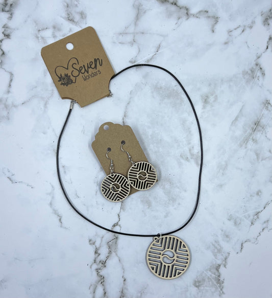 Geometric Chevron Necklace