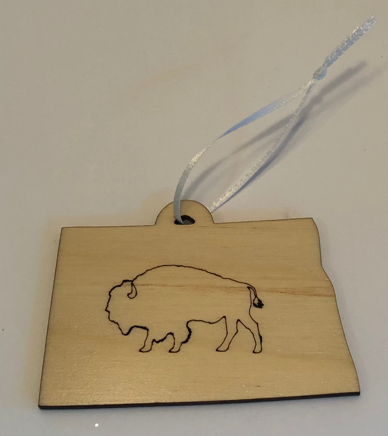 North Dakota Bison Ornament