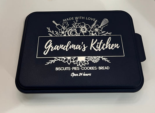 Grandma’s Kitchen Engraved Cake Pan
