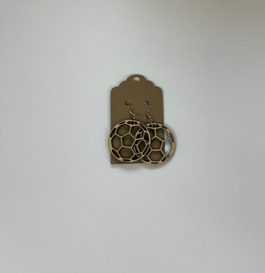 Soccer Earrings