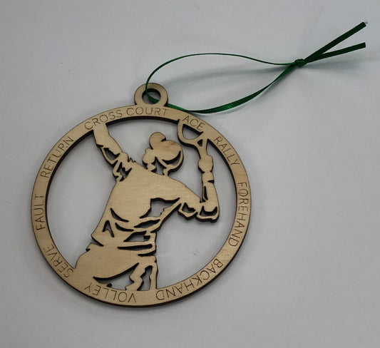 Tennis Ornament