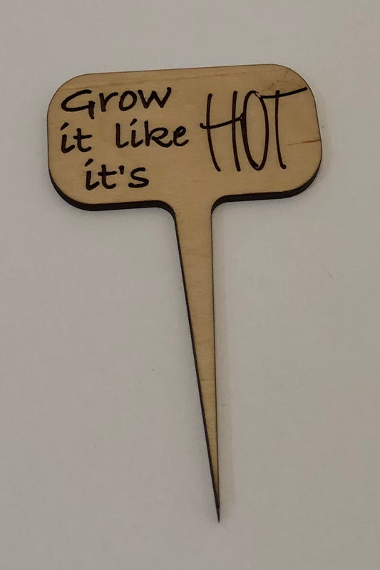 Grow it Like it’s Hot Plant Stake