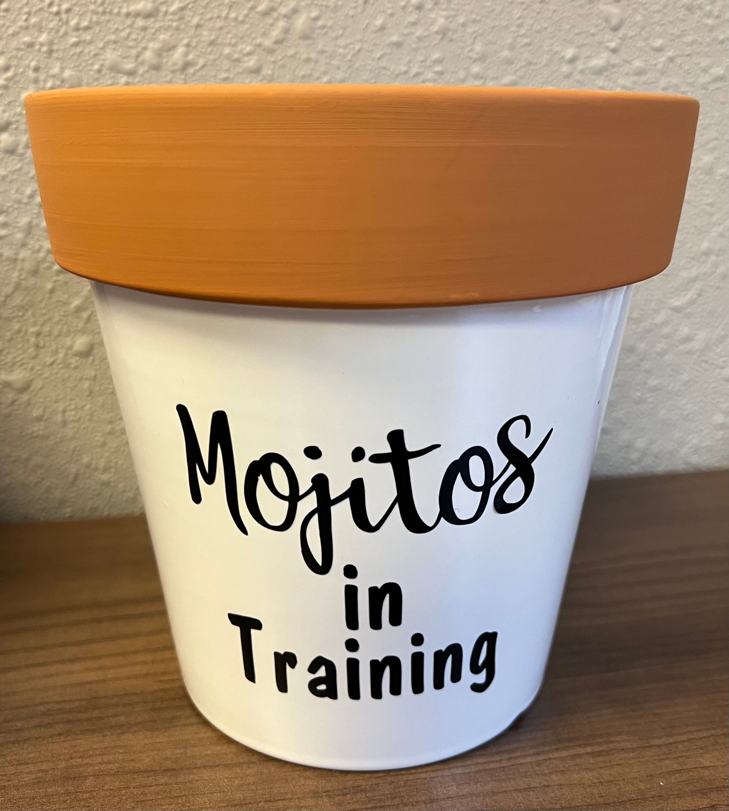 White Mojito Planter