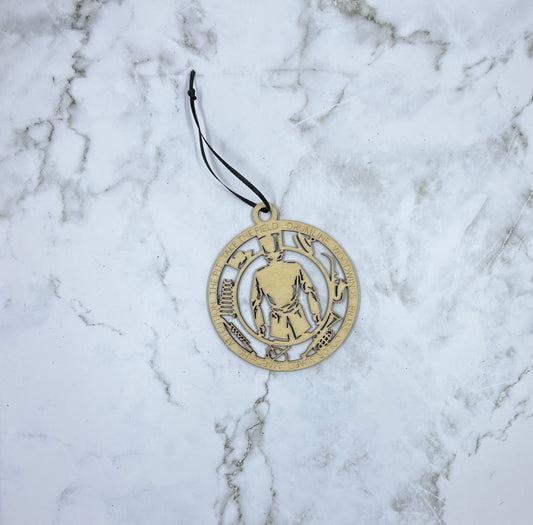 Male Marching Band Ornament