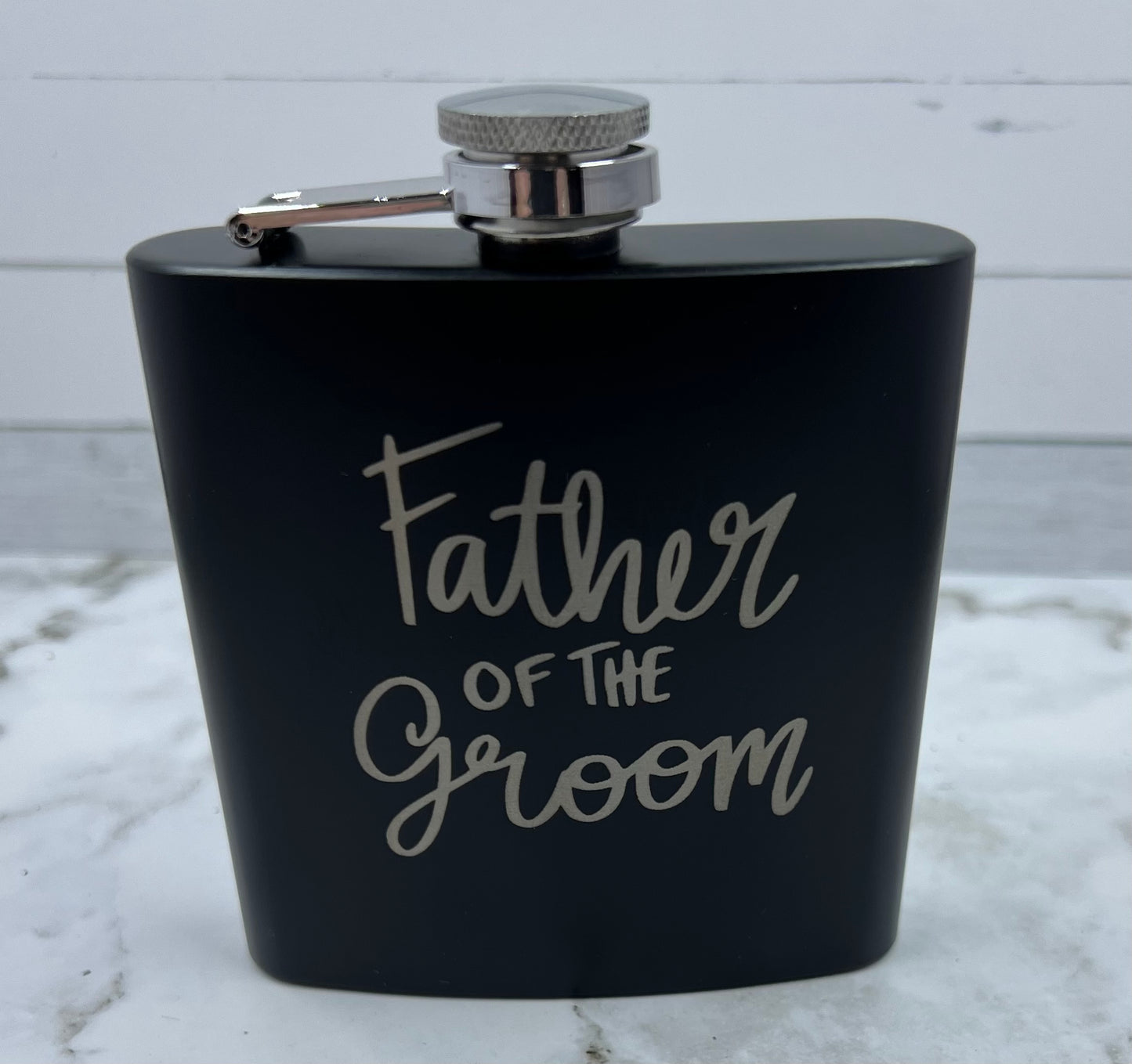 Father of the Groom Flask